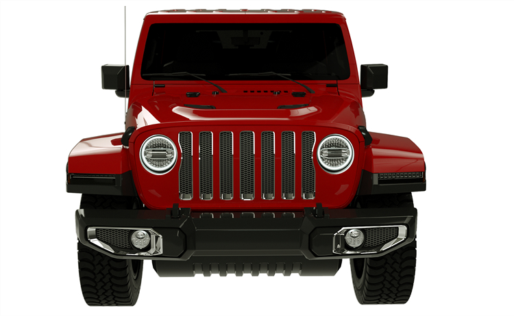 7 英寸光環燈適用於 Jeep JL