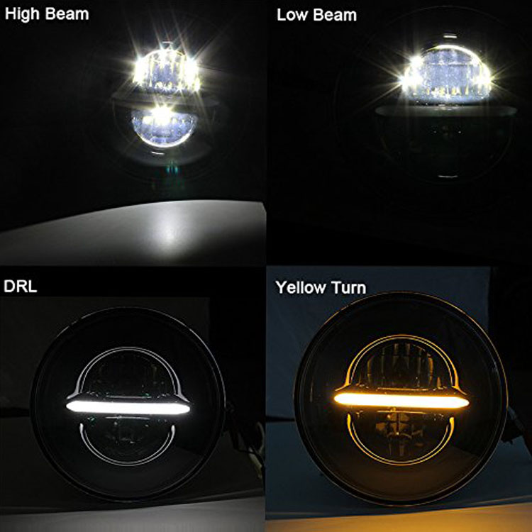 7 Zoll runde LED-Scheinwerfer