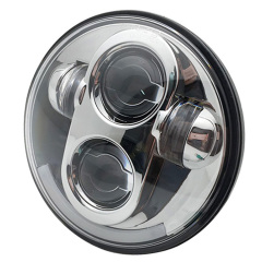 5.75 Inch 45W LED Round Motorcycle Headlight Hi / Lo Beam 5 3/4