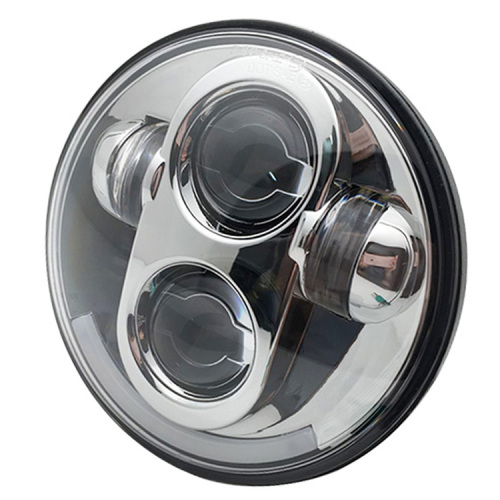 5.75 Inch 45W LED Round Motorcycle Headlight Hi/Lo Beam 5 3/4" Inch Led Headlamp for Harley Dyna