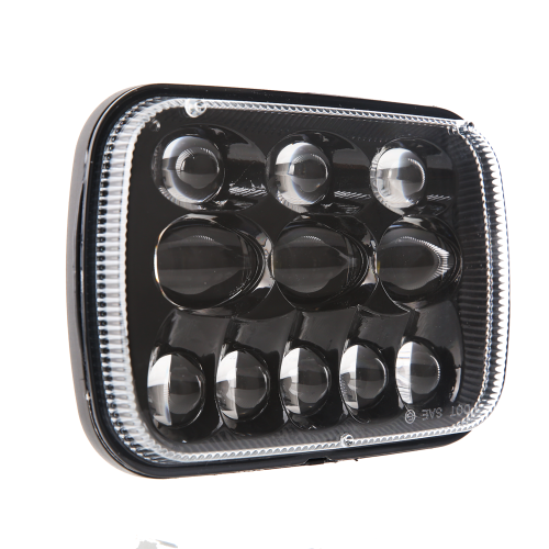 For Jeep YJ cherokee xj 5x7 inch headlamp 5800lm for Ford Super Duty 7x6 led headlight