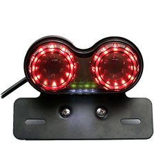 Harley Davidson Universal Motorcycle Led Tail Light Assembly Integrated Turn Signals