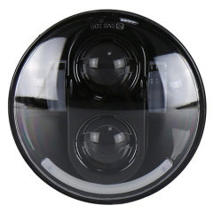 5.75 Inch 45W LED Round Motorcycle Headlight Hi / Lo Beam 5 3/4