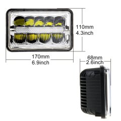 彼得/雪佛蘭4x6英寸卡車大燈用led燈汽車配件