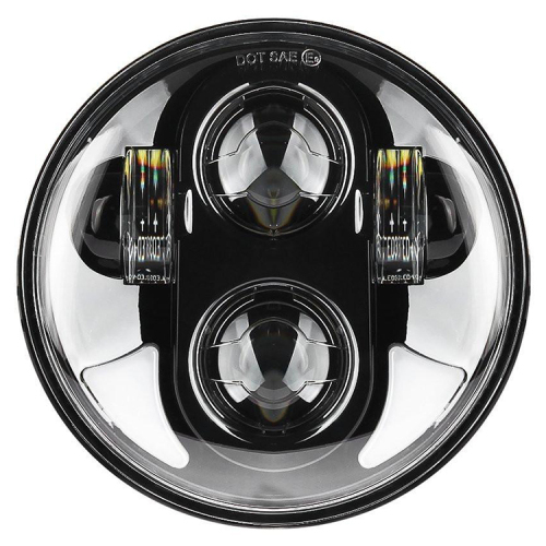 5.75 inch Led headlight halo Ring white DRL Angel eye For motocycle Sportster Touring