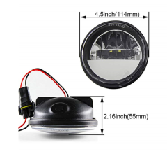 Harleys-davidsons foglight parçaları için 4.5 '' motosiklet sis lambası