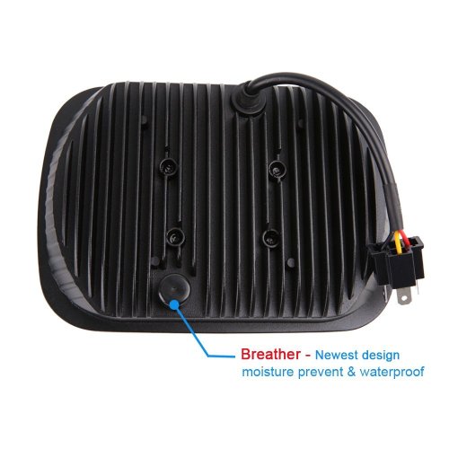 For Jeep YJ cherokee xj 5x7 inch headlamp 5800lm for Ford Super Duty 7x6 led headlight