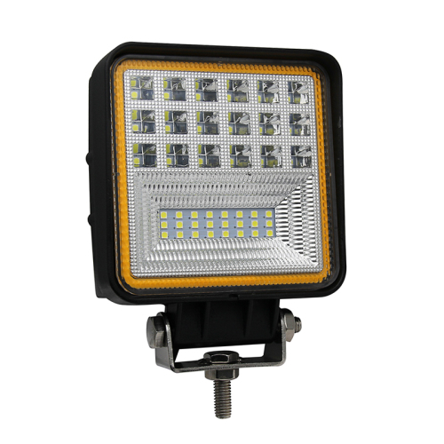 12V 24V Led Work Light with W/Y DRL Halo Lights for Offroad