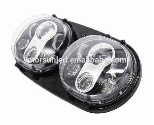 2019 auto light 5.75 inch double led headlight for motorcycle 5&nbsp;3/4&nbsp;led&nbsp;headlamp