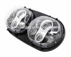 2019 auto light 5.75 inch double led headlight untuk sepeda motor 5 3/4 led headlamp