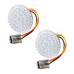 2 Inch Bullet Style Round LED Front / Rear Turn Signal Light