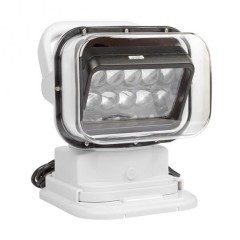 Luz de traballo remoto LED de 12V 24V 50W de alta potencia con base magnética