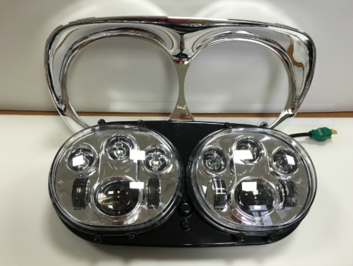 2019 auto light 5.75 inch double led headlight for motorcycle 5 3/4 led headlamp
