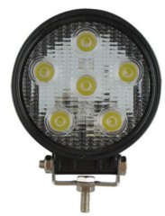 18W-os LED-es munkalámpák kerek teherautó-lámpákhoz