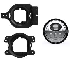 Per wrangler jl kit fendinebbia 4 '' led fendinebbia passante per jeep jl 2018 2019