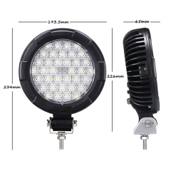 36LED 36W LED أضواء العمل المستديرة أضواء الطرق الوعرة الوفير