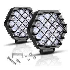 16LEDs 4 Inches LED Working Light Lampu Kerja Mengemudi Mobil