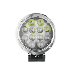 60W կլոր LED մեքենայի աշխատանքային լամպեր LED լուսարձակող լույսեր