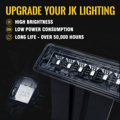 Lampu marake LED High mount stop light Pikeun jeep Wrangler JK 2007+