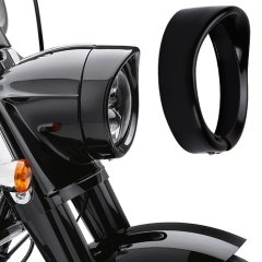 用于7英寸圆形大灯装饰环的外壳装饰环，用于Harley-Davison的保护罩盖