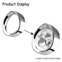 用於7英寸圓形大燈裝飾環的外殼裝飾環，用於Harley-Davison的保護罩蓋