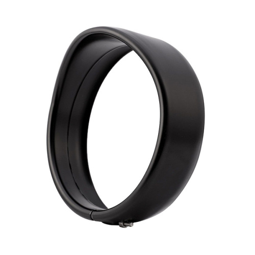 5 3/4" Headlight Bezel Decorate Trim Ring 5.75" Headlight Tirm Ring Protect Guard Cover Cap for Harley