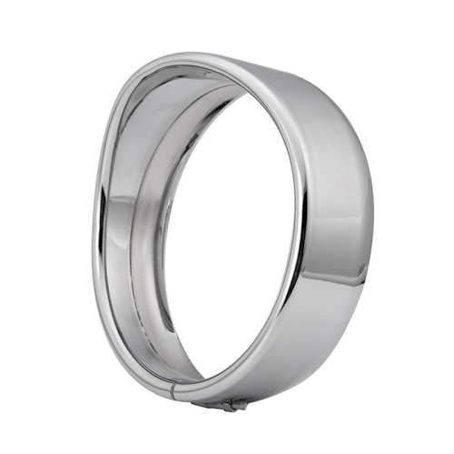 5 3/4" Headlight Bezel Decorate Trim Ring 5.75" Headlight Tirm Ring Protect Guard Cover Cap for Harley