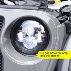 Giá đỡ đèn pha 7 inch Jeep JL 2018+ Giá đỡ đèn pha Jeep Wrangler