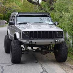 Bëlleg 5x7 Rechteck LED Scheinwerfer fir 1999 Jeep Wrangler Cherokee