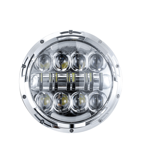For Jeep Wrangler Parts 7 headlights White/Amber Halo Ring Headlight for Road Glide Hi/Low Beam 7" Headlamp for Jeep Wrangler