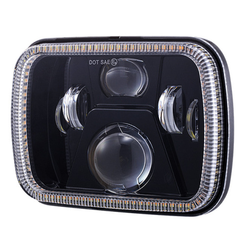 5x7" halo lights for jeep wrangler yj 1987-1995 jeep wrangler yj led headlights