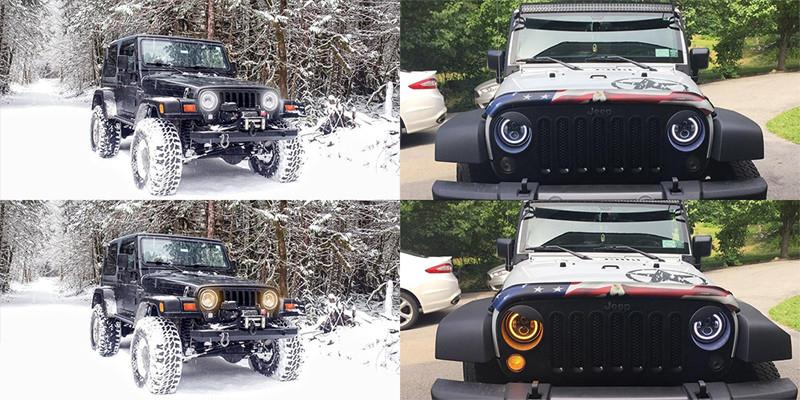 Jeep Wrangler JK / JKU Led Headlights