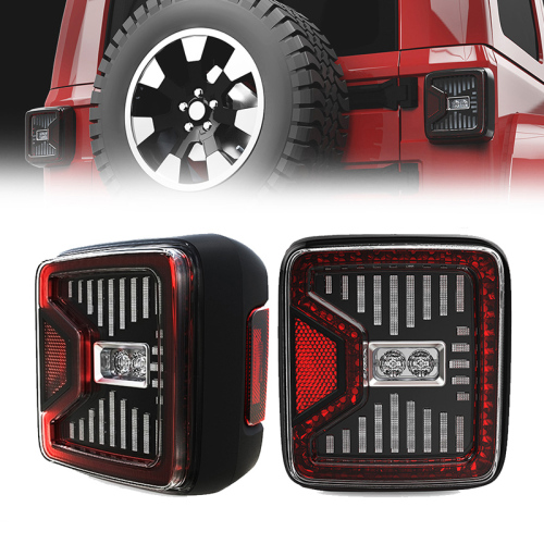 Morsun New Arrival Led Tail Lights for Jeep Wrangler JL 2018 2019 with Reverse/Running/Turn/Brake Beams
