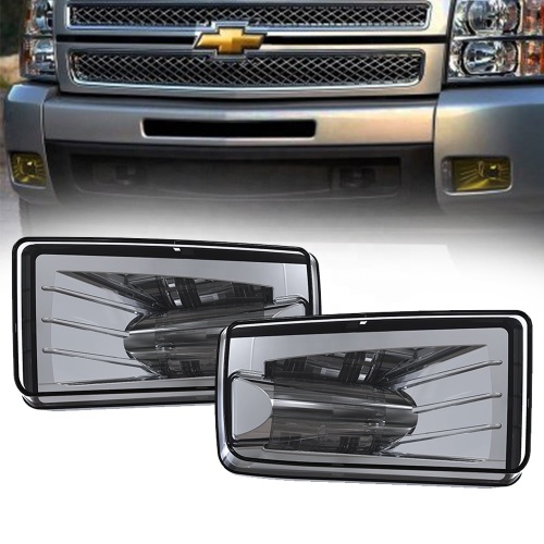Led fog lights for Chevy Silverado 1500 2500 3500 HD automotive lighting accessories for 2007-2014 Chevy Silverado