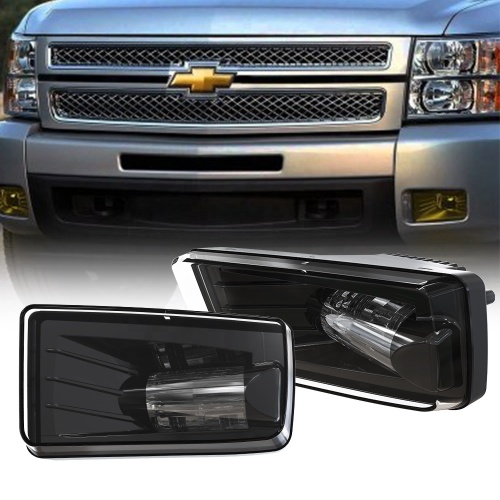 Led fog lights for Chevy Silverado 1500 2500 3500 HD automotive lighting accessories for 2007-2014 Chevy Silverado