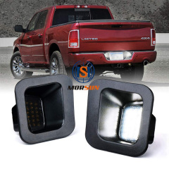 Llum de matrícula Dodge Ram 2003 2018-1500 Substitució de llum de matrícula Ram 1500 2500 3500 Llum LED de matrícula