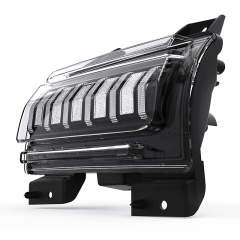 Fumado Jeep JL Interruptor LED Sequencial Seqüencial 2018 2019 2020 Jeep Wrangler Led Sinais de mudança DRL para Sport Sport S