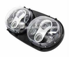 2004-2013 Harley Davidson Road Glide Daymaker Projector Headlight Black Chrome 5.75 inch Road Glide Double Led Headlight Motorcycle Accessories