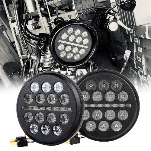 5.75 inch Led Headlights for Harley Davidson Sportsters Dyna FXSTS FXDWG 5 3/4" Motorcycle Headlights Accessories