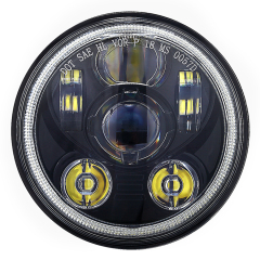 Dumaloq 5.75 LED Halo faralari Harley Davidson Daymaker faralari 5.75 Led mototsikl faralari aksessuarlari