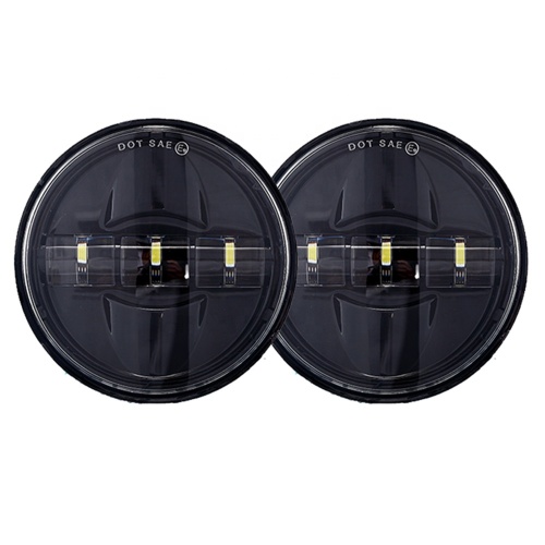 New Arrival Auxiliary Lights 4.5 inch Led Fog Lights for Harley Davidson Motorcycle Electra Glide Road King