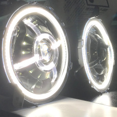 用于吉普牧马人 jl 9-up 的高亮度 2018 英寸 LED 大灯转换套件