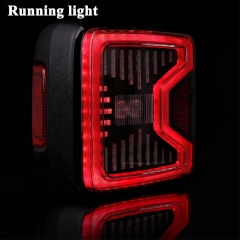 DOT Approved 2018 Jeep Wrangler JL Led Tail Lights with Running Braking Turning Reverse Lights