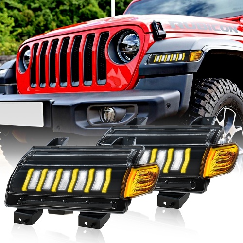 2018-up Jeep Wrangler Led Headlight Auto Led Lighting System H4 Automotive Lighting System