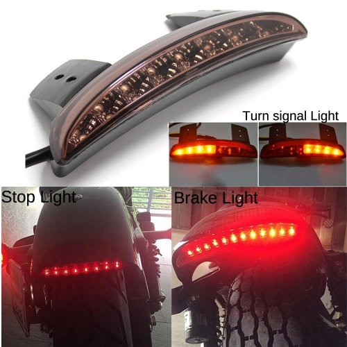 Motorcycle Rear Fender Led Tail Light Brake Light for Harley 883 XL883N XL1200V XL1200X