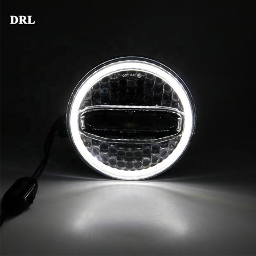 7 inch Round Jeep Jk Oem Led Headlights with Halo Lights Jeep Jk