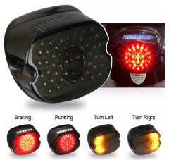 Luz de freio traseira LED para motocicletas Harley Sportster Dyna FXDL Electra Glides Road King