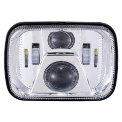 H6054 Led Headlight 5x7 Sealed Beam H5054 H6054 Led Replacement Jeep XJ Фар Conversion Upgrade