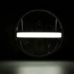 7 인치 LED 헤드 라이트 for Royal Enfield 프로젝터 헤드 라이트 (하이 로우 빔 DRL 방향 지시등 포함)