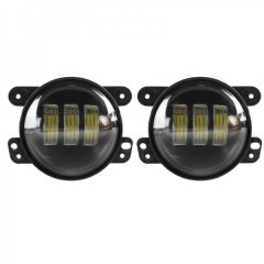 4 بوصة 2013 2012 2011 Jeep Grand Cherokee Led Fog Lights Driving Lamps